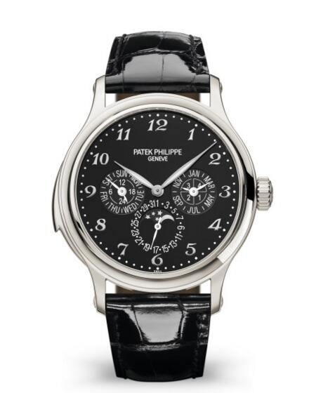 Patek Philippe replica Grand Complications Black Dial Minute Repeater 5374P-001